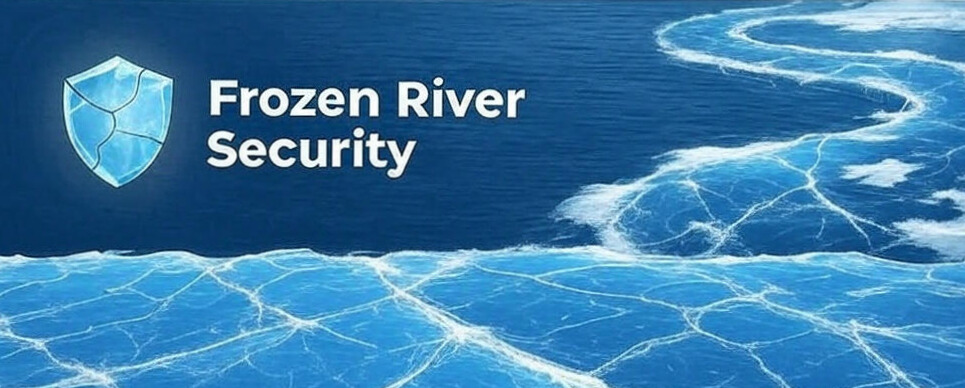 Frozen River Security wide banner